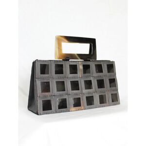1990's Shiraleah Tile Handbag